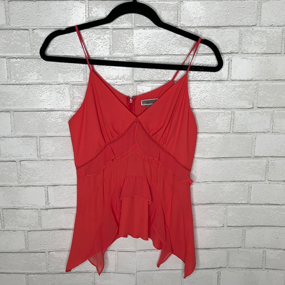 Chelsea28 Trim Tiered Ruffled Tank Top - Picture 3 of 12